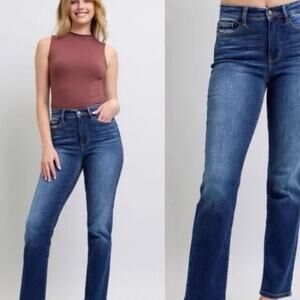 Judy Blue Los Angeles Straight Fit Jeans size 32/15